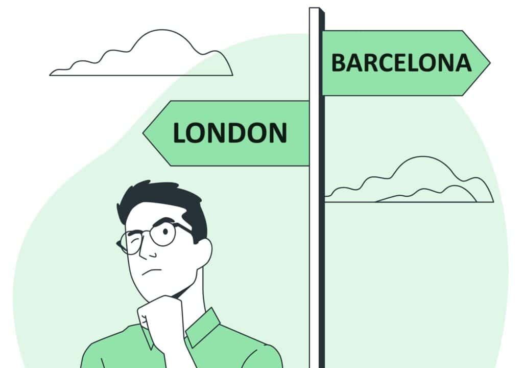 Moving to a New Country: Hard Choices